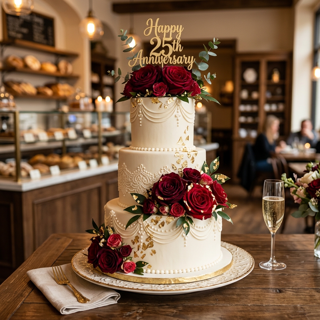 Premium Anniversary Cake from SD Bakes Buldhana