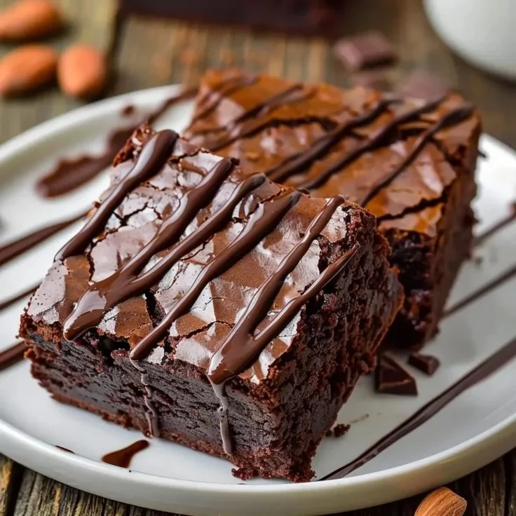 Fudgy Brownie Slice